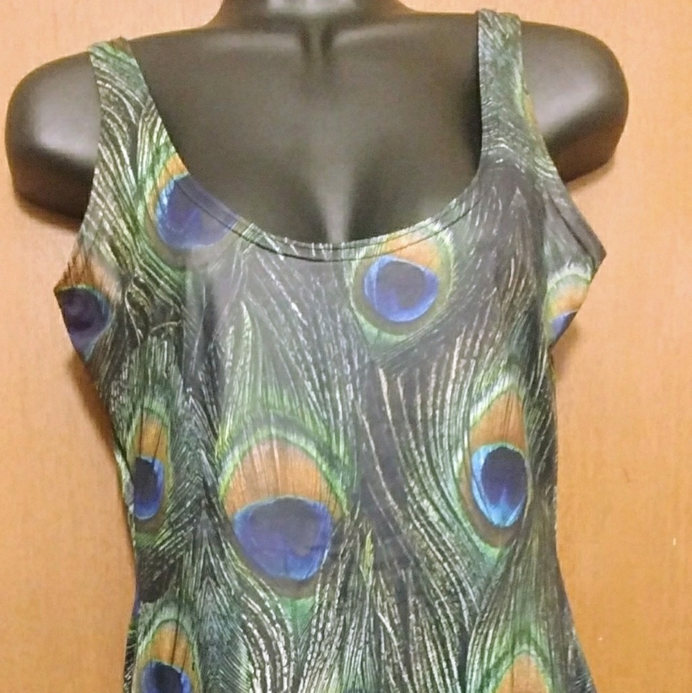 NWT Black Milk Peacock Bodycon Dress L
